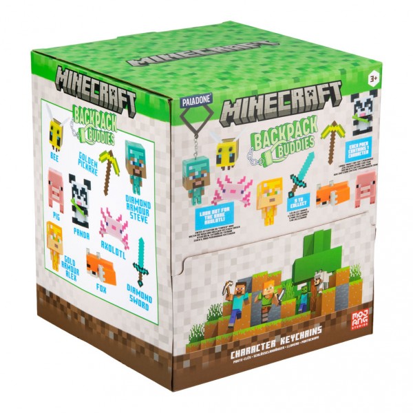Minecraft Backpack Buddies 2 Anhänger Display (24)