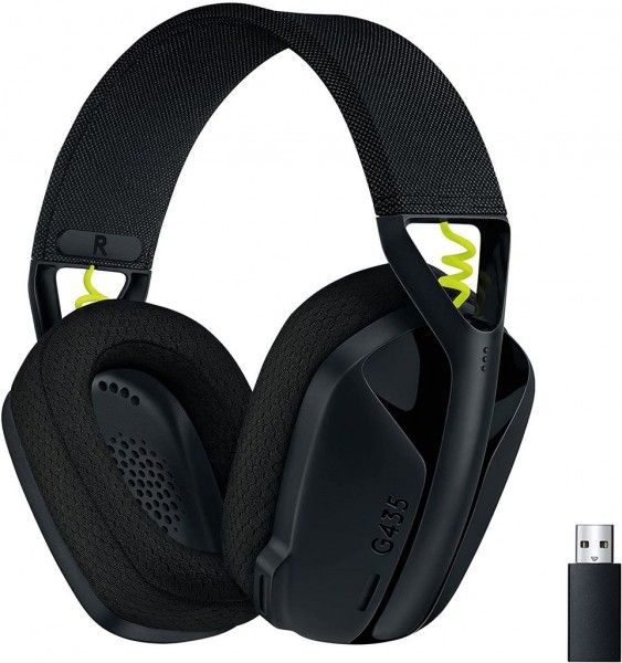 Logitech G435 Wireless Gaming Headset - schwarz