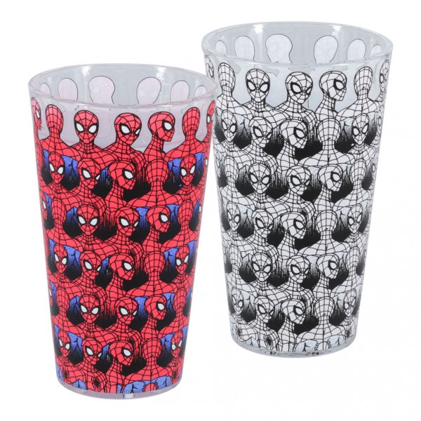 Spiderman Farbwechselglas