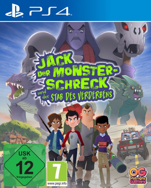 Jack, der Monsterschreck und der Stab des Verderbens (The Last Kids on Earth) (Playstation 4)