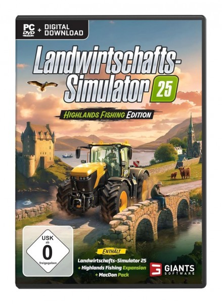 Landwirtschafts-Simulator 25 (Highlands Fishing Edition) (PC)