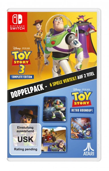 Toy Story 3 Complete + Retro Roundup! Double Pack (Nintendo Switch)